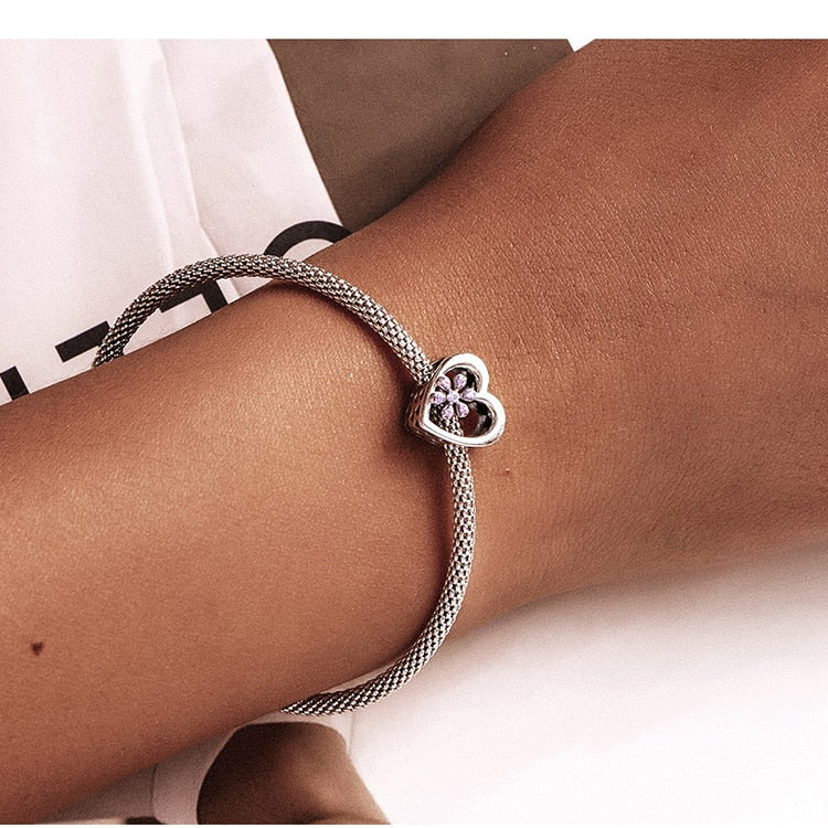 925 Sterling Silver Bohemian Charms - TEA LU SHOP