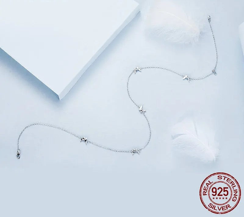 925 Sterling Silver Mini Butterfly Necklace - Shine Bright Store