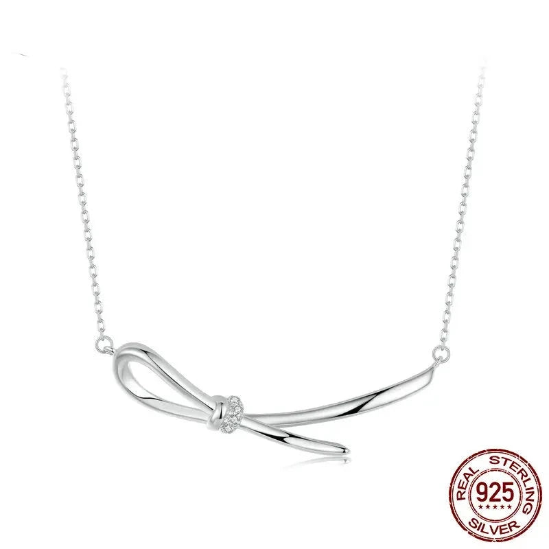 Bowknot Pendant Necklace