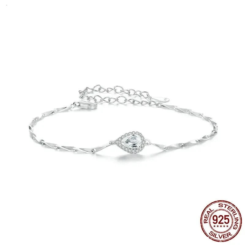 Sparkling Droplet Bracelet