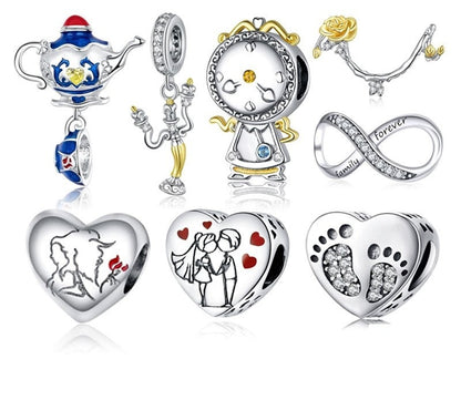 925 Sterling Silver Pendants - TEA LU SHOP
