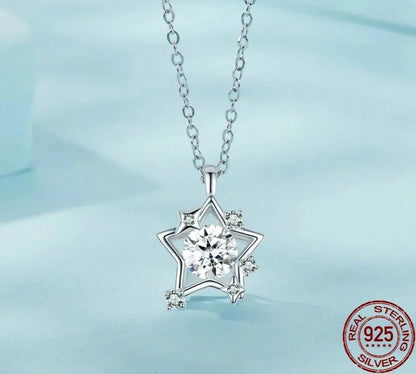 Shiny Star Pendant Necklace