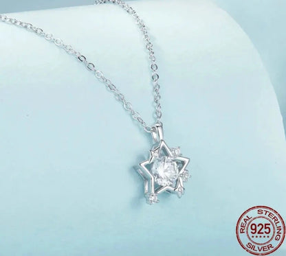 Shiny Star Pendant Necklace