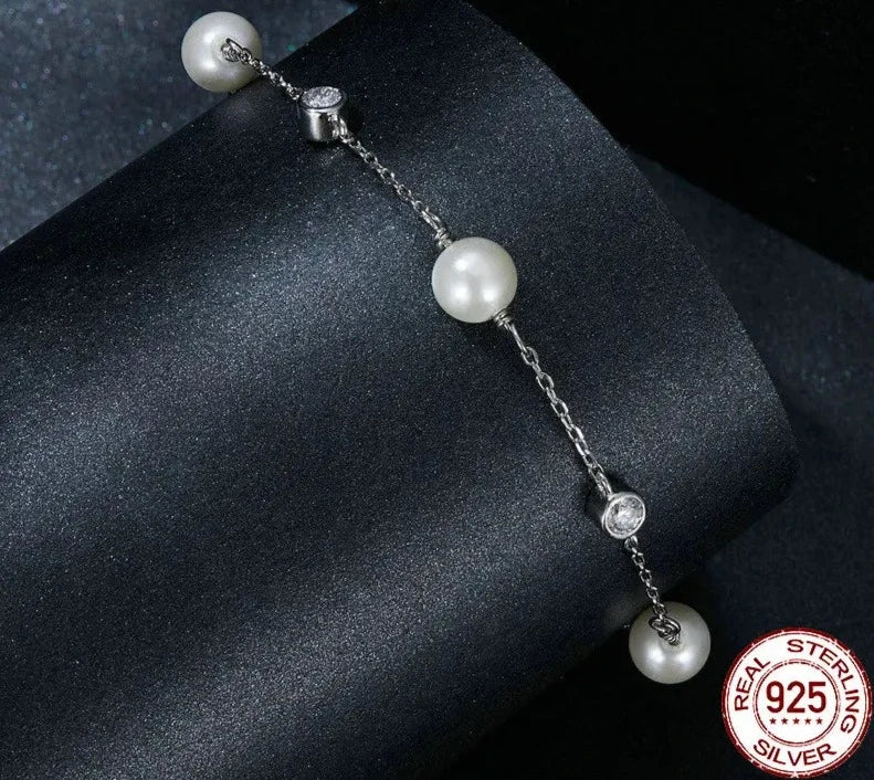 Tiny Moissanite Bracelet