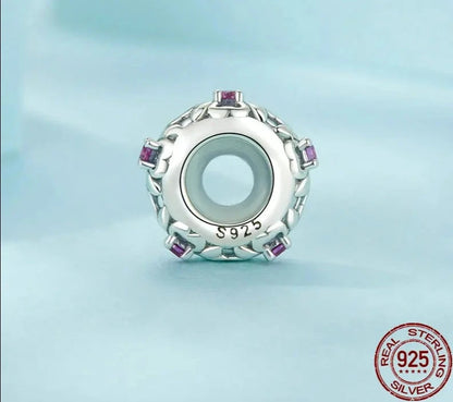 Vintage Iris Stopper Charm