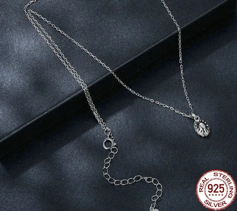 Moissanite Pendant Necklace