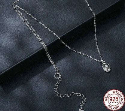 Moissanite Pendant Necklace