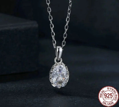 Moissanite Pendant Necklace