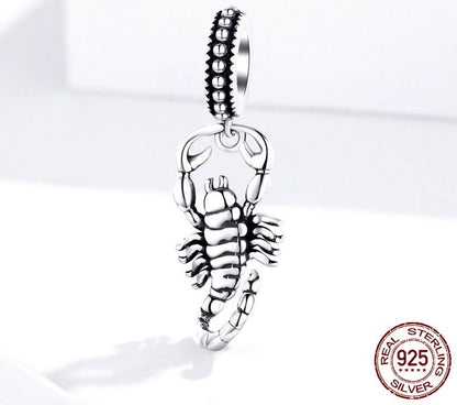 925 Sterling Silver Scorpion Pendant - TEA LU SHOP