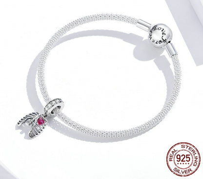 925 Sterling Silver Heart Pendant - TEA LU SHOP