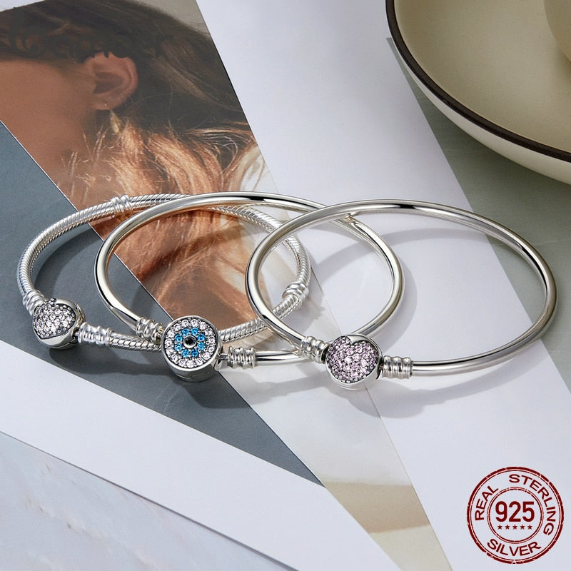 925 Sterling Silver Bracelet - TEA LU SHOP