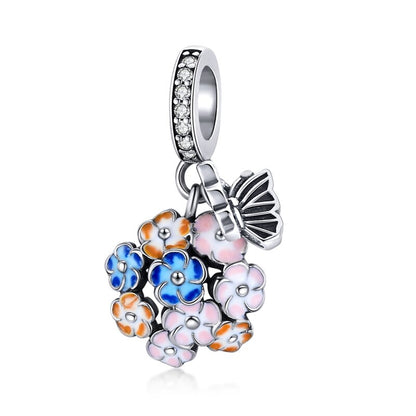 Sterling Silver Bee Pendant 
