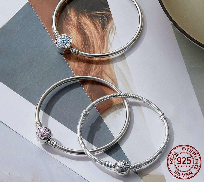 925 Sterling Silver Bracelet - TEA LU SHOP