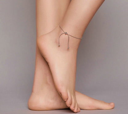 Adjustable Charm Anklet 
