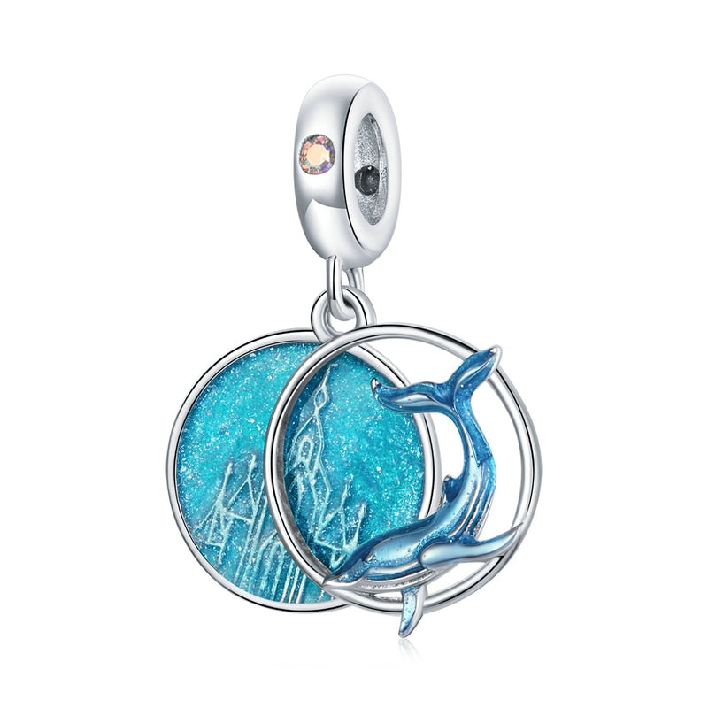 925 Sterling Silver Dream Ocean Charms - TEA LU SHOP