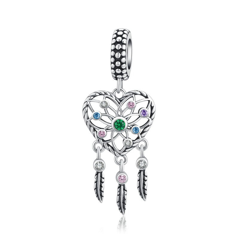 925 Sterling Silver Bohemian Charms - TEA LU SHOP