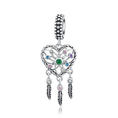 925 Sterling Silver Bohemian Charms - TEA LU SHOP
