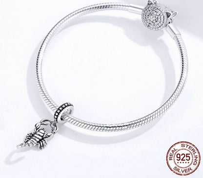 925 Sterling Silver Scorpion Pendant - TEA LU SHOP