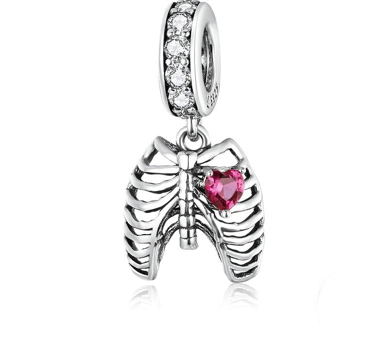 925 Sterling Silver Heart Pendant - TEA LU SHOP