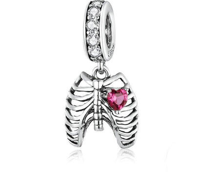 925 Sterling Silver Heart Pendant - TEA LU SHOP