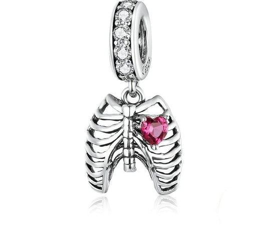 925 Sterling Silver Heart Pendant - TEA LU SHOP