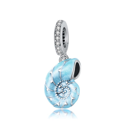 925 Sterling Silver Dream Ocean Charms - TEA LU SHOP
