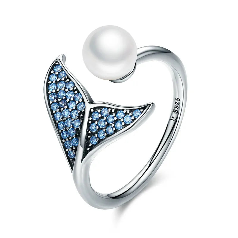 Dolphin Tail Ring 