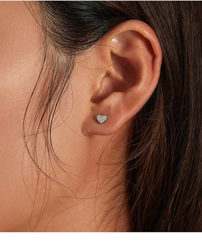 925 Sterling Silver Stud Star Earrings - TEA LU SHOP