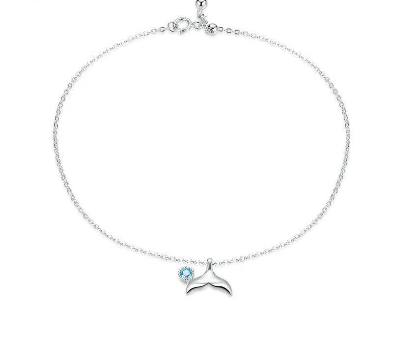 925 Sterling Silver Fish Bracelet - TEA LU SHOP