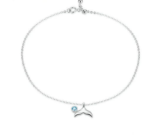 925 Sterling Silver Fish Bracelet - TEA LU SHOP