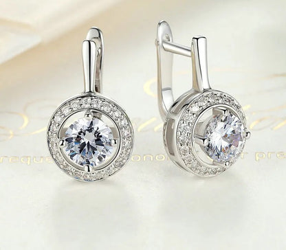 925 Sterling Silver Dangle Earrings - TEA LU SHOP