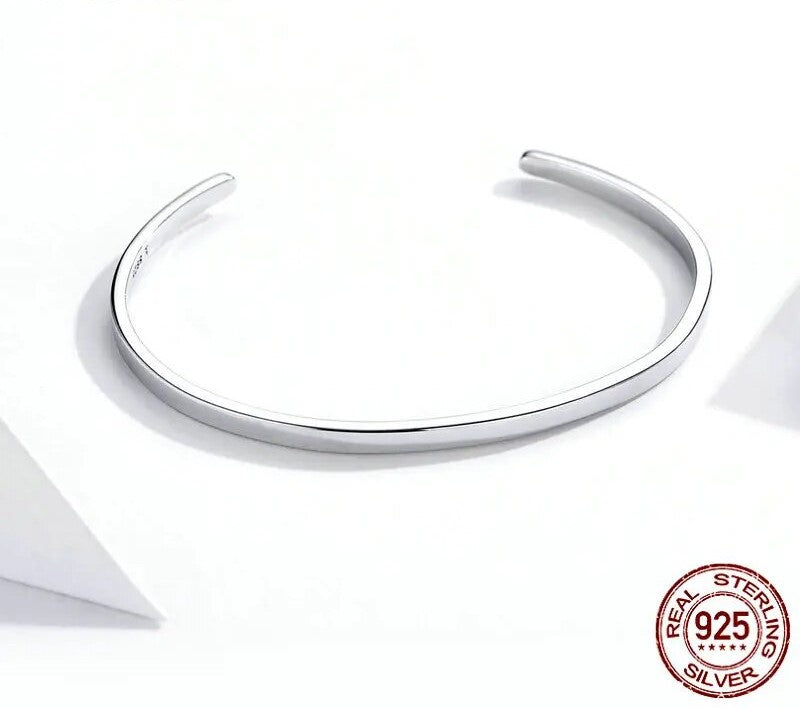 925 Sterling Silver Bracelet "Nothing is impossible" - TEA LU SHOP
