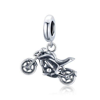 925 Sterling Silver Motorcycle Charms - TEA LU SHOP