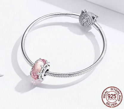 925 Sterling Silver Flower Stoppers - TEA LU SHOP