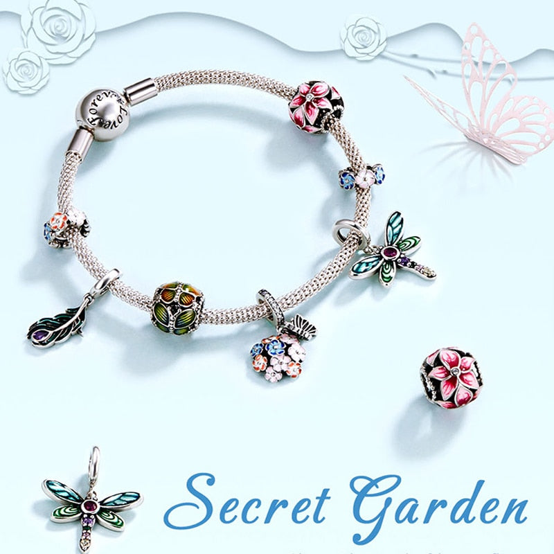 925 Sterling Silver Charms - TEA LU SHOP