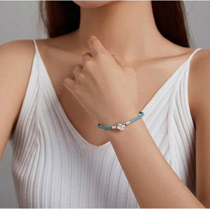 925 Sterling Silver Lucky Bracelets - TEA LU SHOP