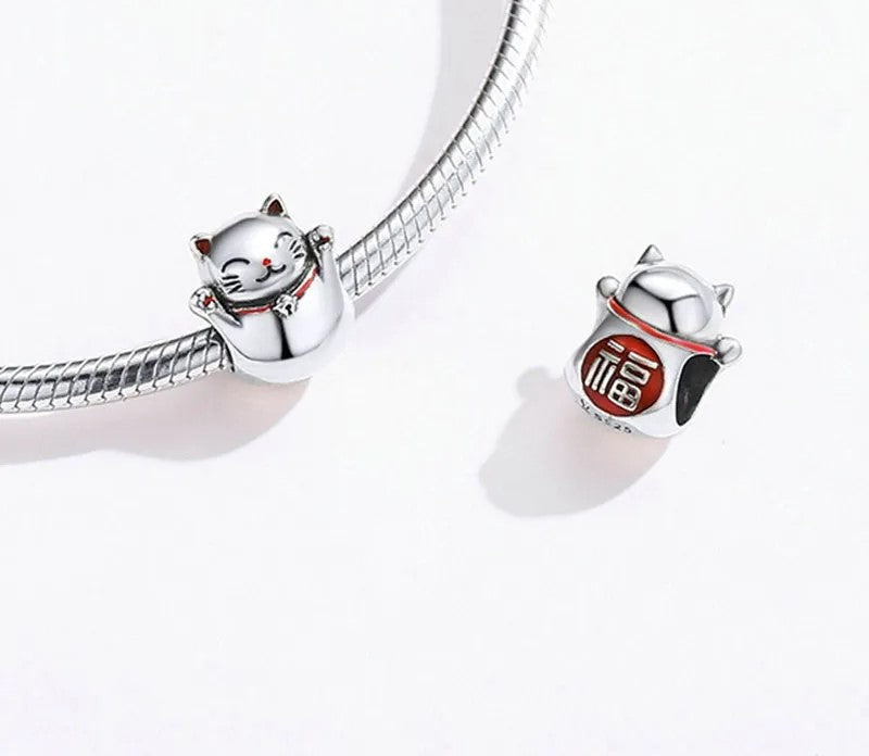 925 Sterling Silver Elephant Pendant Bracelet - TEA LU SHOP