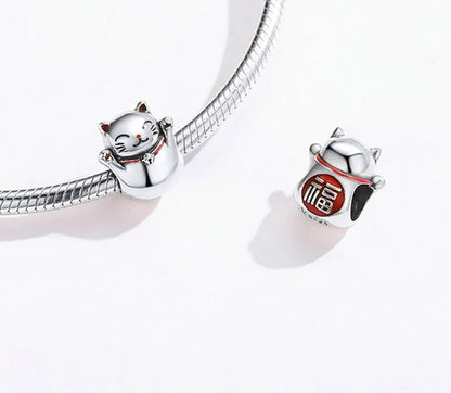 925 Sterling Silver Elephant Pendant Bracelet - TEA LU SHOP