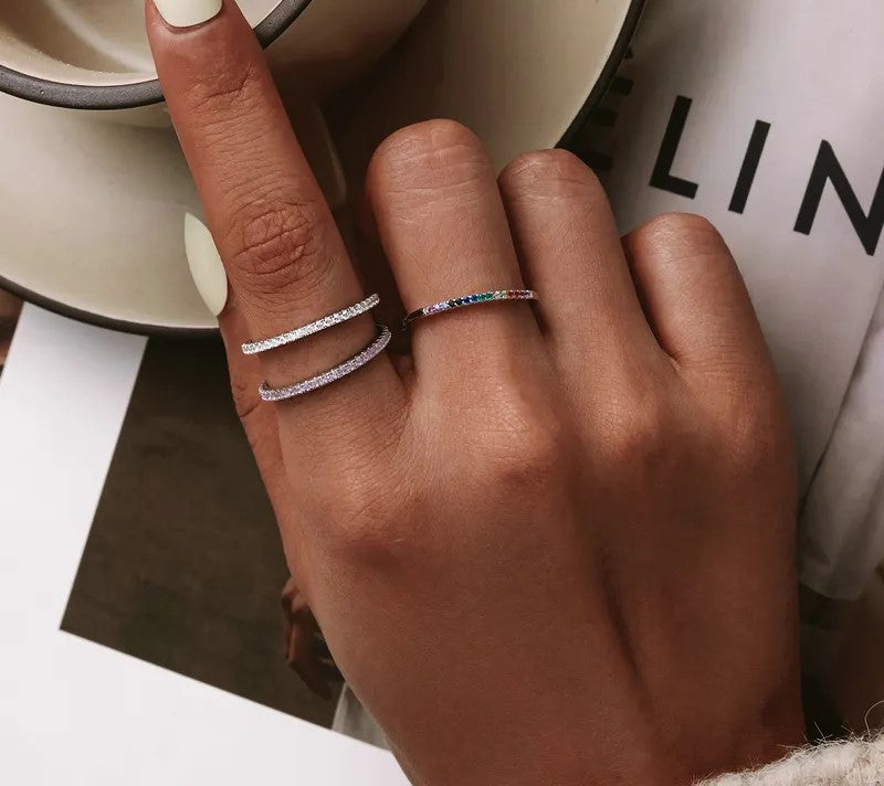925 Sterling Silver Ring - TEA LU SHOP