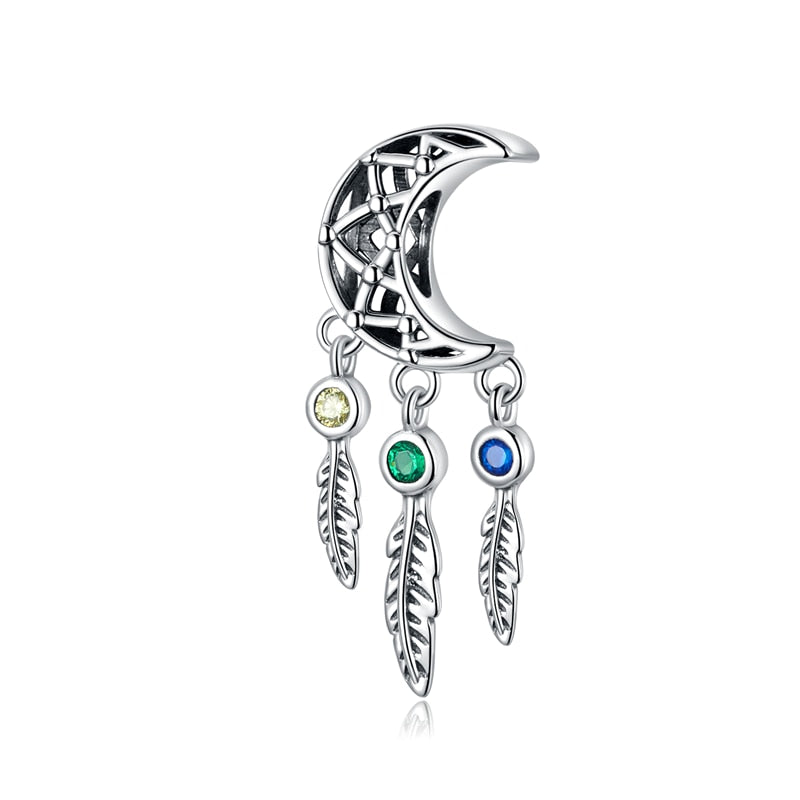 925 Sterling Silver Bohemian Charms - TEA LU SHOP
