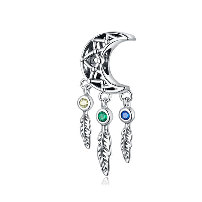 925 Sterling Silver Bohemian Charms - TEA LU SHOP