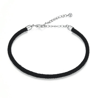 Black Silver Bracelets