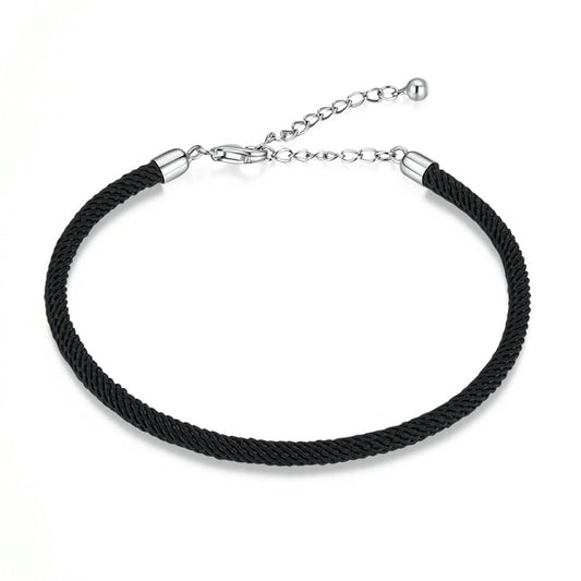 Black Silver Bracelets