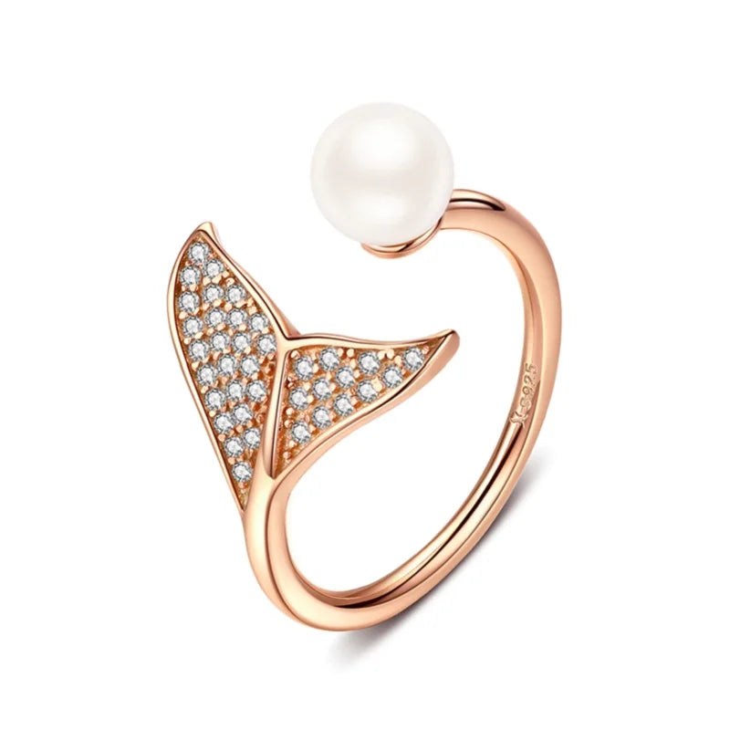 Dolphin Tail Ring 