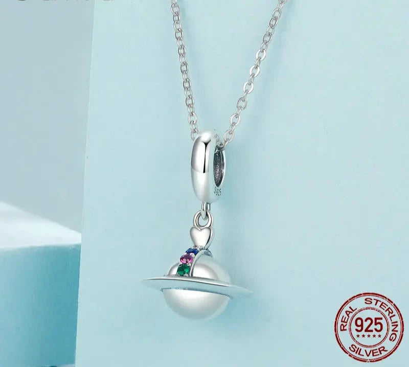 Planet Pendant for Bracelet and Necklace