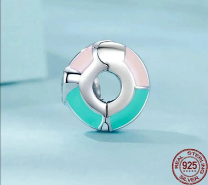 925 Sterling Silver Stopper Beads