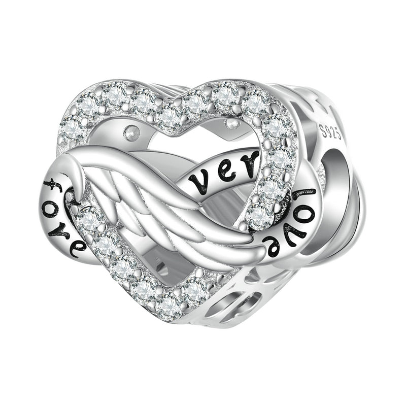 Sterling Silver Angel Baby Pendant