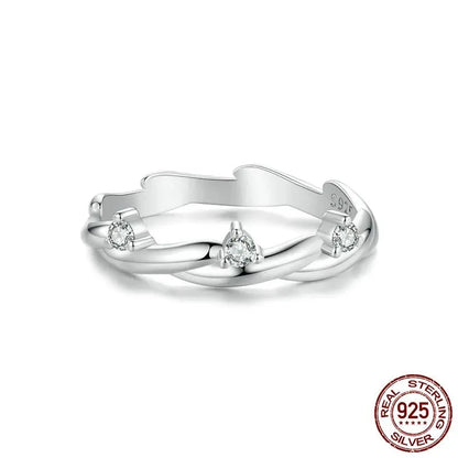 925 Sterling Silver Wedding Band Ring