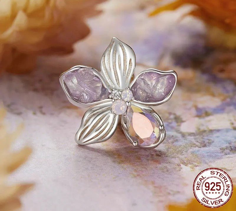 925 Sterling Silver Dragonfly / Butterfly / Flower / Bird Charms - Shine Bright Store