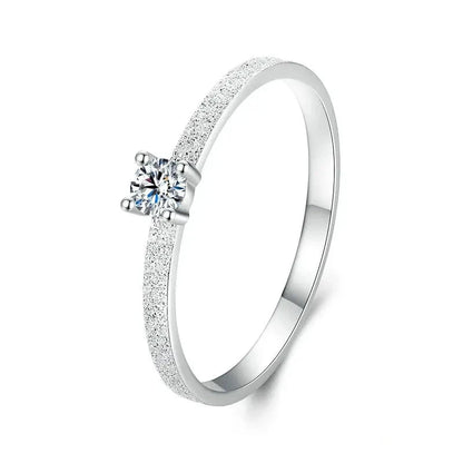 925 Sterling Silver Solitare Ring